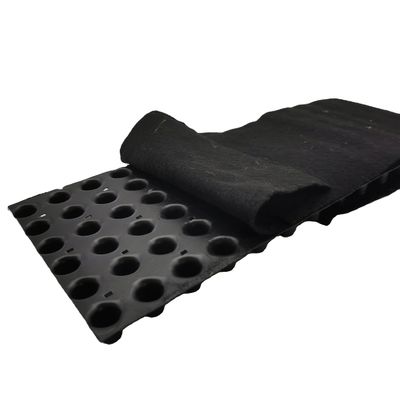 8 mm HDPE PP Jungfrau Recycling Drainage Board für die Errichtung von unterirdischen Parkplätzen