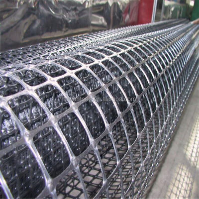 1-6 m Breite Kunststoff-Geogrid für die hochfeste Bodenstabilisierung der Biaxial-Auffahrt