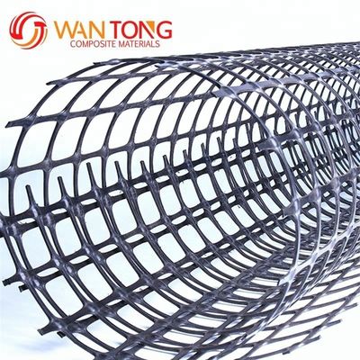 1-6m Breite Biaksial-Plastik-Geogrid Geocomposites Die ultimative Straßenbaulösung