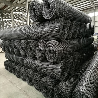1-6m Breite Biaksial-Plastik-Geogrid Geocomposites Die ultimative Straßenbaulösung