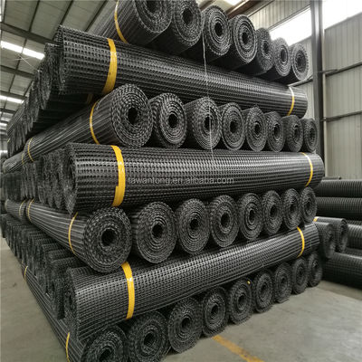 1-6m Breite Biaksial-Plastik-Geogrid Geocomposites Die ultimative Straßenbaulösung