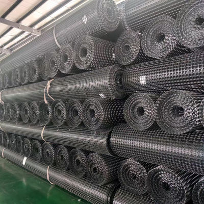 Straßengrundstabilisator aus essenziellem Kunststoff PP Biaksial-Geogrid mit 25,4*25,4 mm Maschengröße