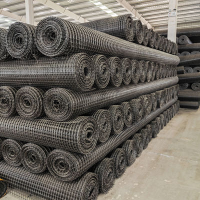 Geogrid Mesh Biaxial PP Kunststoff Geogrid für Straßenverstärkung Mesh Größe 25,4 * 25,4 mm
