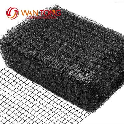 7*100ft PP-Material Extrudierte Maschen Anti-Mole Netten Schwarzes Kunststoffnetz für die Landwirtschaft