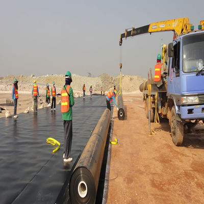30 Millimeter HDPE-Plastik-Pool-Geomembran Liner Wasserdichte Membran für Fischbecken Vielseitig