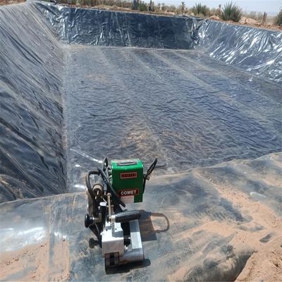 1.2mm HDPE Geomembran für den Dammbau in Uganda Umweltfreundlich