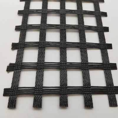 100-100kn hohe Zugfestigkeit Geogrids für Asphalt-Pflasterverstärkung in gelb