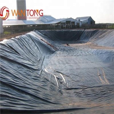 0.2-4 mm Dicke HDPE Geomembranen-Teichfolien für Aquakultur Fischfarmen und Deponien