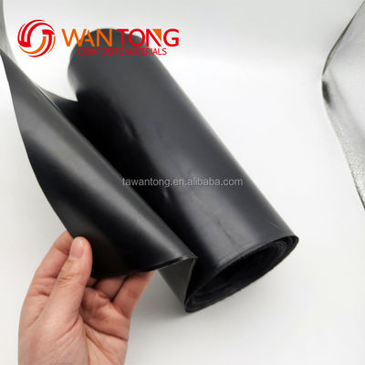 2 mm schwarze HDPE-Geomembran mit CE-Zertifizierung und ISO