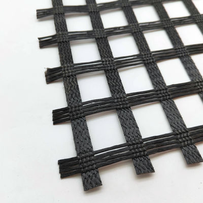 Straßenabdeckung Biaksial-Polyester 80-80 PET Geogrid für chinesischen Design-Stil