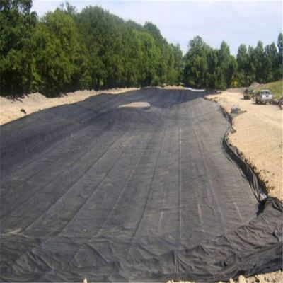 2 mm Dicke Schwarze HDPE Plastik Geomembran für Fischzucht Damm Wassertank Teich Liner Verkauf