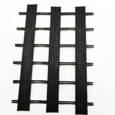 Grundstücksabdeckungen Bodenhang Wände Verstärkung Hochfestigkeit Polyester Geogrid Breite 1m-6m