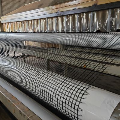 Best Polyester Biaxial Geogrid mit ISO-Standard und maximal 1m-6m Breite