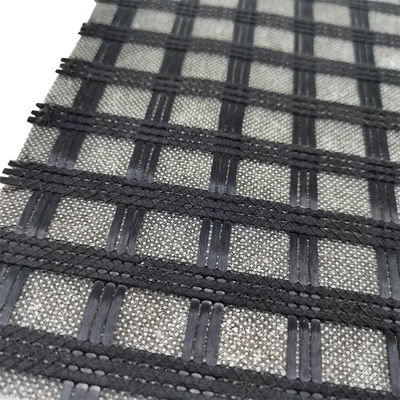 80 kn 120 kn Zugleistung Biaxial/Uniaxial Polyester Pet Geogrid für den Straßenbau