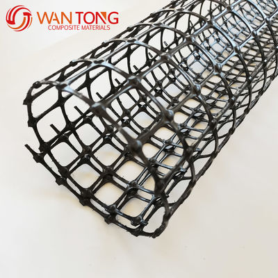 Hohe Zugfestigkeit 50-50kn PP Biaxial Geogrid für chinesische Straßenverstärkung