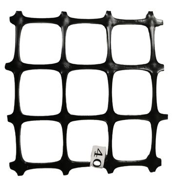 Kunststoffnetzgitter Polypropylen Biaxial Geogrid für Straßen Bodenstabilisator Breite 1-6m Länge 50-100m