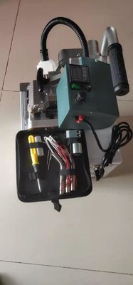 1800 Watt PVC HDPE LDPE EVA Ecb PP Geomembran Warmwürfelschweißmaschine mit 13 kg Kapazität