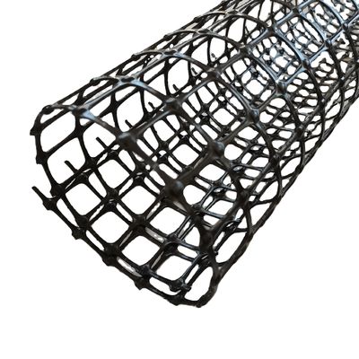 PP 3030KN Biaxial Geogrid für die Straßenbaubeschutzung 12,7*12,7 mm Maschengröße