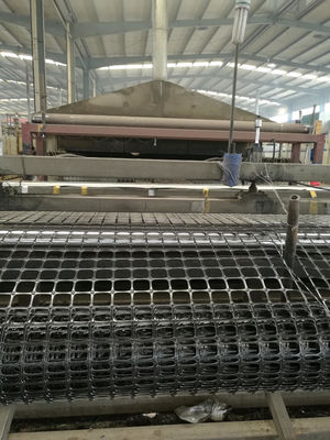 Straßenverstärkung Biaxial Plastic Geogrid 40-40kn für Straßennetze im Bauwesen