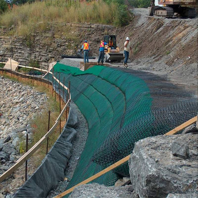 Chinesischer Design-Stil 50-50kn/M PP Biaxial Plastic Geogrid für Eisenbahn- und Flughafenverstärkung