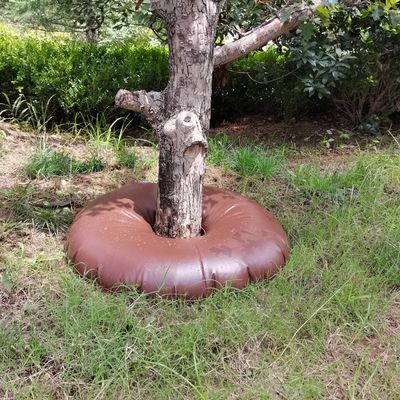 Verabschieden Sie sich von der Handbewässerung mit unserem 15/20 Gallonen langsam freigesetzten PVC-Bewässerungsring.