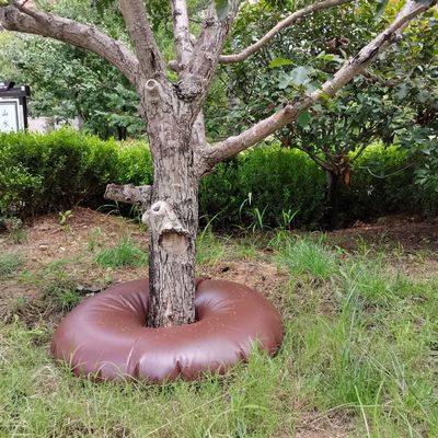 Verabschieden Sie sich von der Handbewässerung mit unserem 15/20 Gallonen langsam freigesetzten PVC-Bewässerungsring.