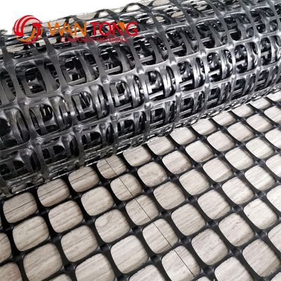PP-Biaxial-Plastik-Geogrid für den Straßenbau und die Verstärkung von Bergwerksstraßen