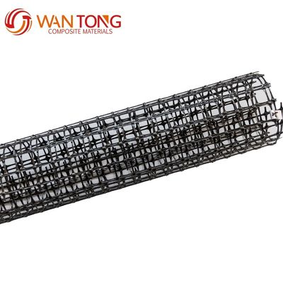 Schwarz-PP-Biaxial-Geogrid für 40-40kn Zugfestigkeit in einem allgemeinen Projekt zur Sanierung der Meere