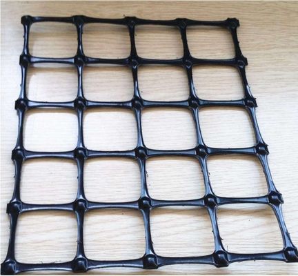 1-6 m Breite 30 kn Kunststoff PP Biaksial Geogrid Verbundgeotextil für den Straßenbau