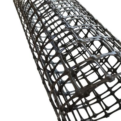 1-6 m Breite Biaksial PP Polypropylen Geogrid Verbundgewebe Geotextil für den Straßenabbau
