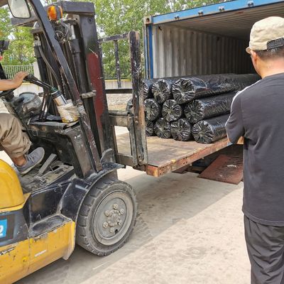 50KN Bitumen beschichtet Glasfaser Geogrid Das wesentliche Produkt für die Straßenverstärkung
