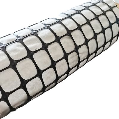Geogrid aus Kunststoff mit hoher Zugfestigkeit für die Straßenverstärkung 50-100 m Länge