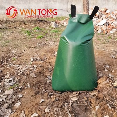 Bequeme 75L-Kapazität PVC-Platten-Bäume Trinkbewässerung Tropfbewässerungstüte für 650g Bäume