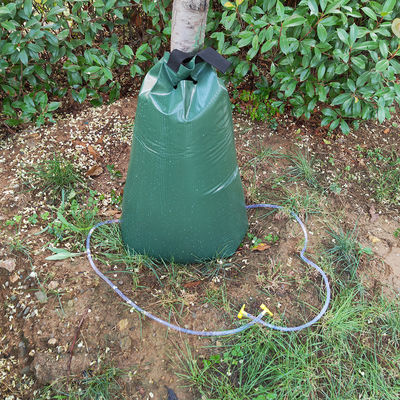 Langsam freigesetzter Bewässerungspaket mit zwei Drainage-Rohren 20 Gallonen PVC Baumwasserbeutel 500gm