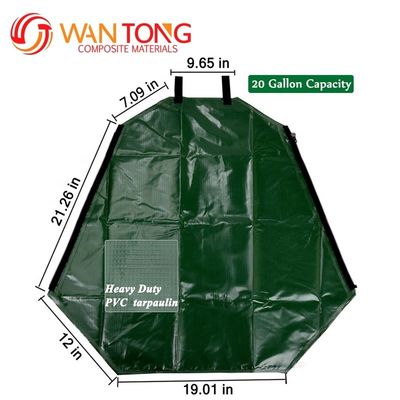 Outdoor Slow Release Baum Bewässerungstüte UV-Sicherheit PVC Bewässerungstüte 20 Gallonen Kapazität